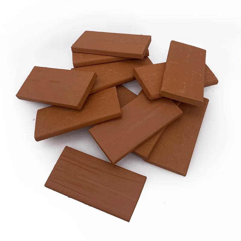 Eurokit Mattonella Rossa Rettangolare 20x10x3 1:10 25 unità