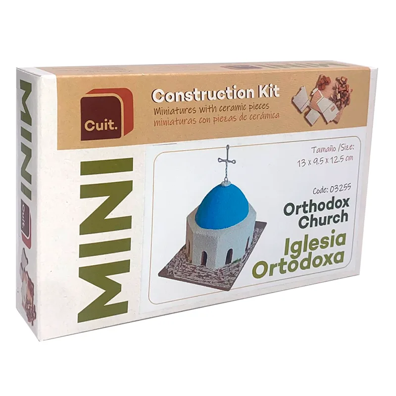 Cuit MINI Iglesia ortodoxa 130x95x125mm
