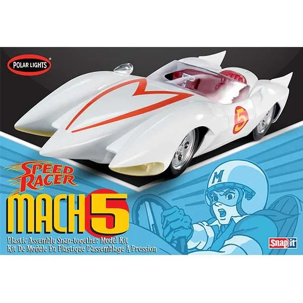 *Polar Lights Speed Racer Mach V Snap 1/25