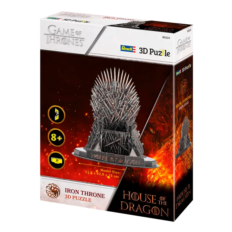 Immagine del prodotto 2: Revell Puzzle 3D Trono di Spade: House of the Dragon