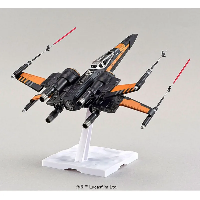 Immagine del prodotto 4: Bandai Star Wards Poe's X-Wing Fighter 1:72