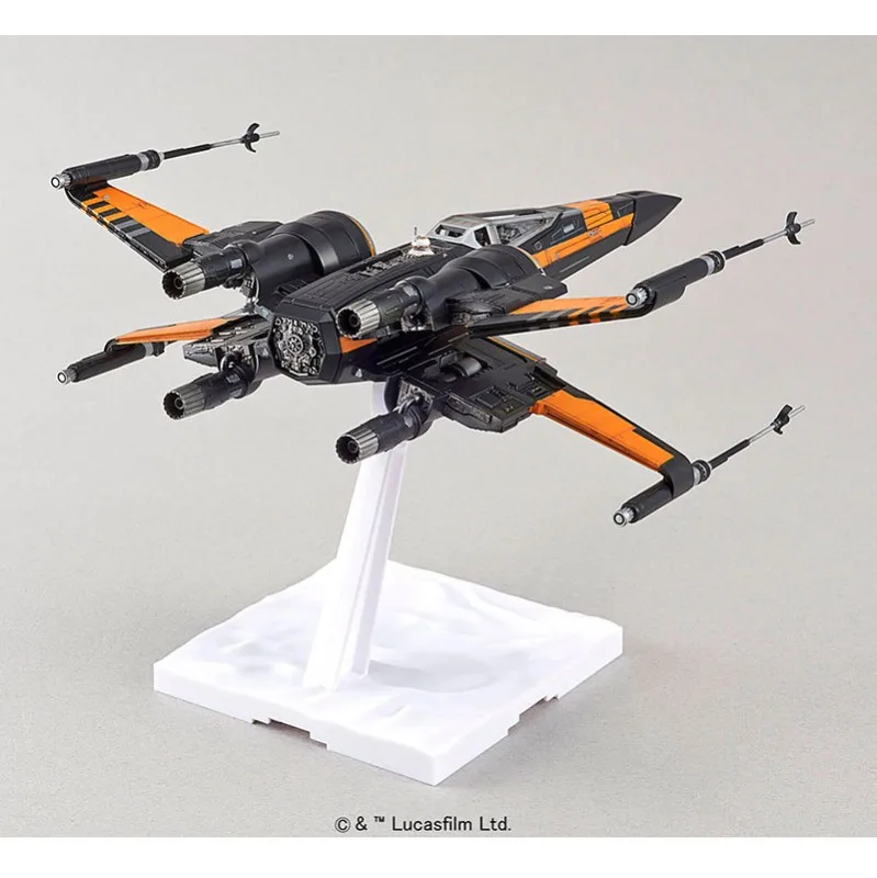 Immagine del prodotto 6: Bandai Star Wards Poe's X-Wing Fighter 1:72
