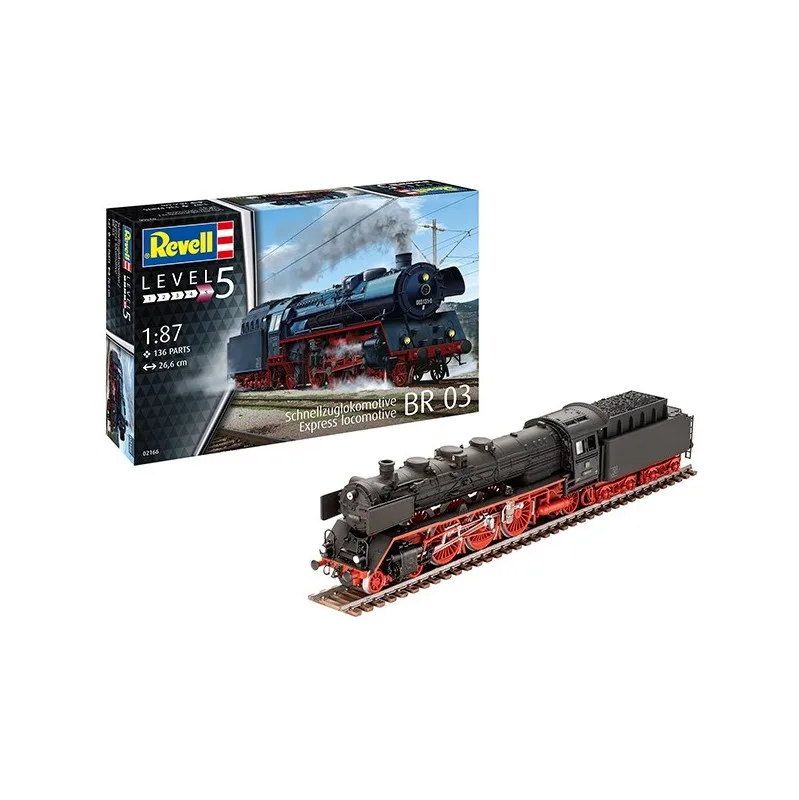 Immagine del prodotto 2: Revell Modellino Locomotiva Standard Express 03Class Tender 1:87