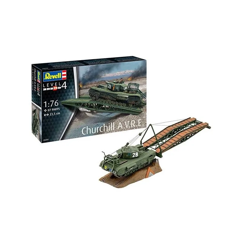 Product image 2: Revell Tank Model Churchill A.V.R.E. 1:76