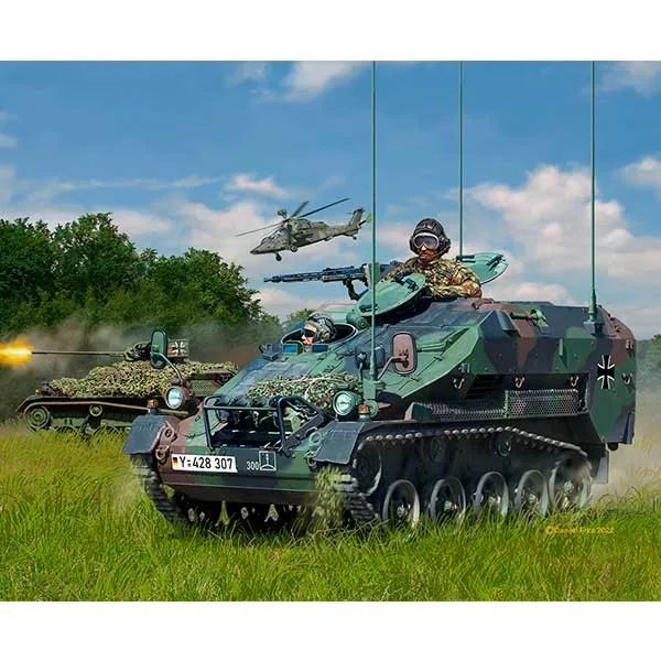 Revell Maqueta Tanque Wiesel 2 LeFlaSys BF/UF 1:35