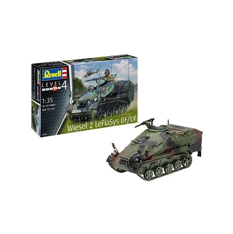Immagine del prodotto 2: Revell Modello di carro armato Wiesel 2 LeFlaSys BF/UF 1:35