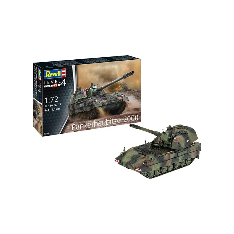 Product image 4: Revell Panzerhaubitze 2000 Tank Kit 1:72
