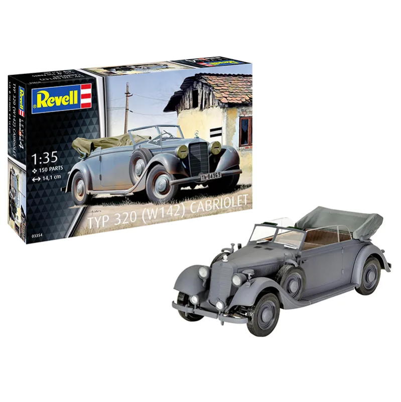 Product image 2: Revell Typ 320 (W142) Cabriolet Kit 1:35