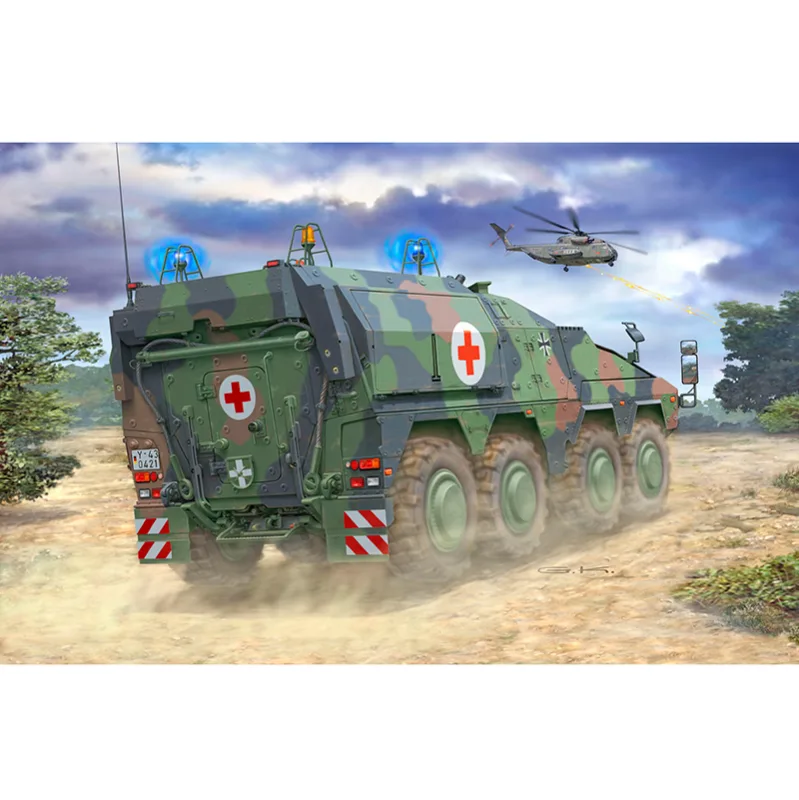 Imagen del producto 2: Revell Vehículo militar GTK Boxer sgSANKfz 1:72