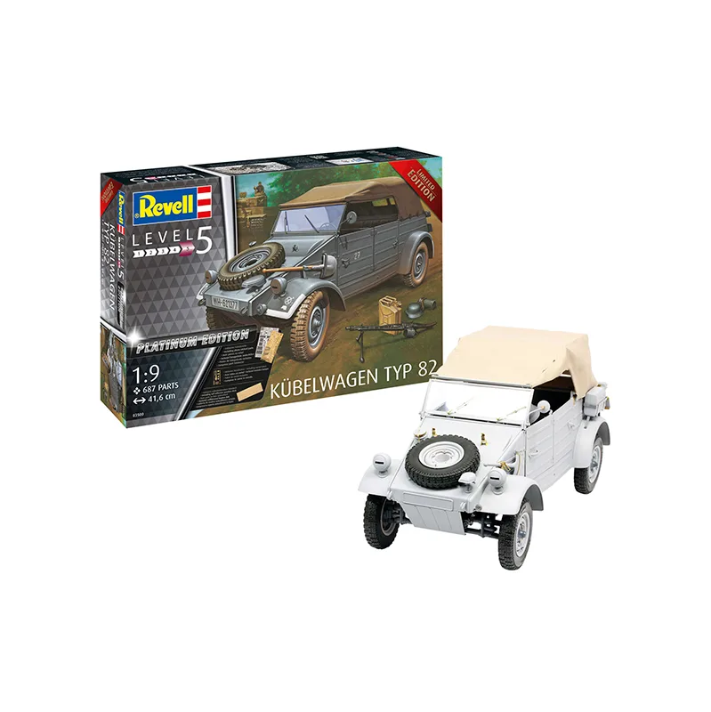 Imagen del producto 2: *Revell Maqueta Vehículo Kübelwagen Typ 82 Platinum Edition 1:9