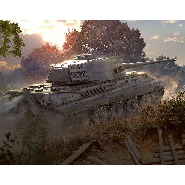*Revell Maqueta Tiger II Ausf. B King Tiger "World of Tanks" 1:72