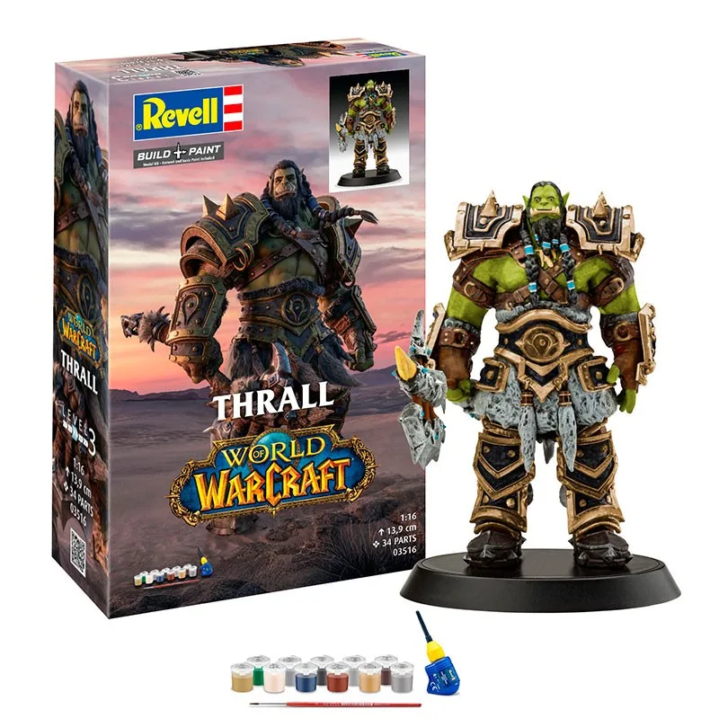 Revell Modellino con acc. The Orc Thrall: World of Warcraft 1:16