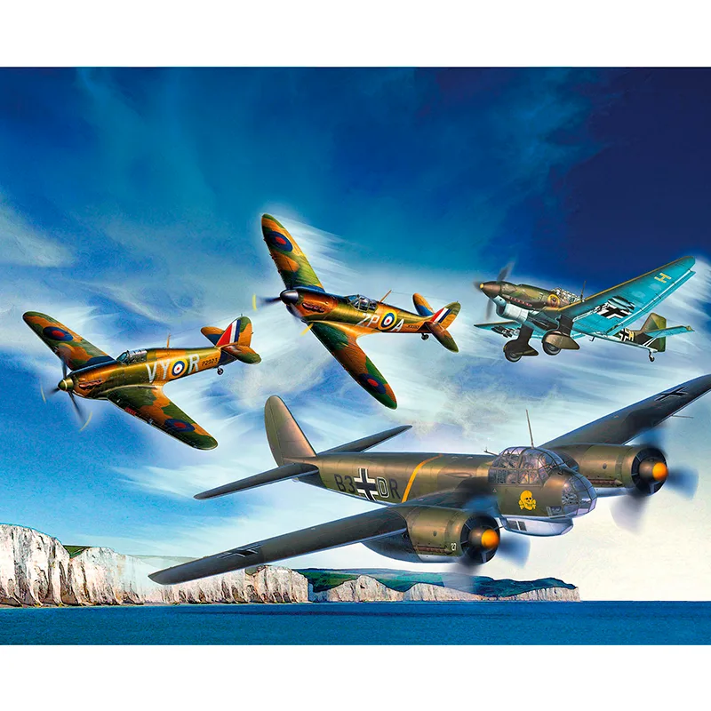 Revell 4 Aviones Battle of Britain (85th Anniversary) 1:72