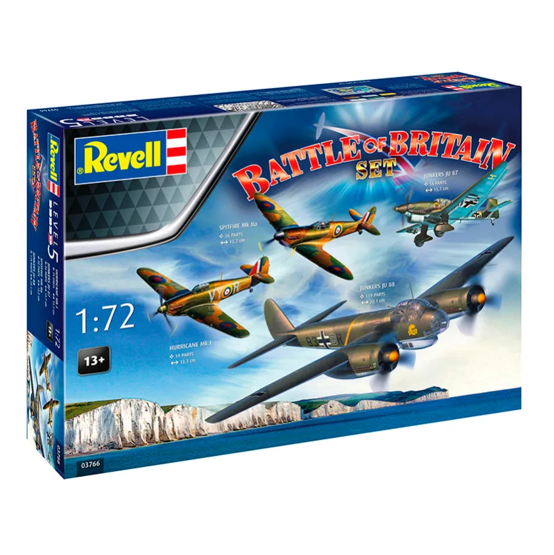 Product image 2: Revell 4 Aircraft Battle of Britain (85th Anniversary) 1:72