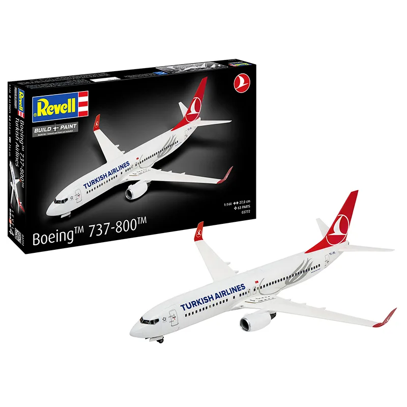 Revell Avión Boeing 737-800 Turkish Airlines 1:144
