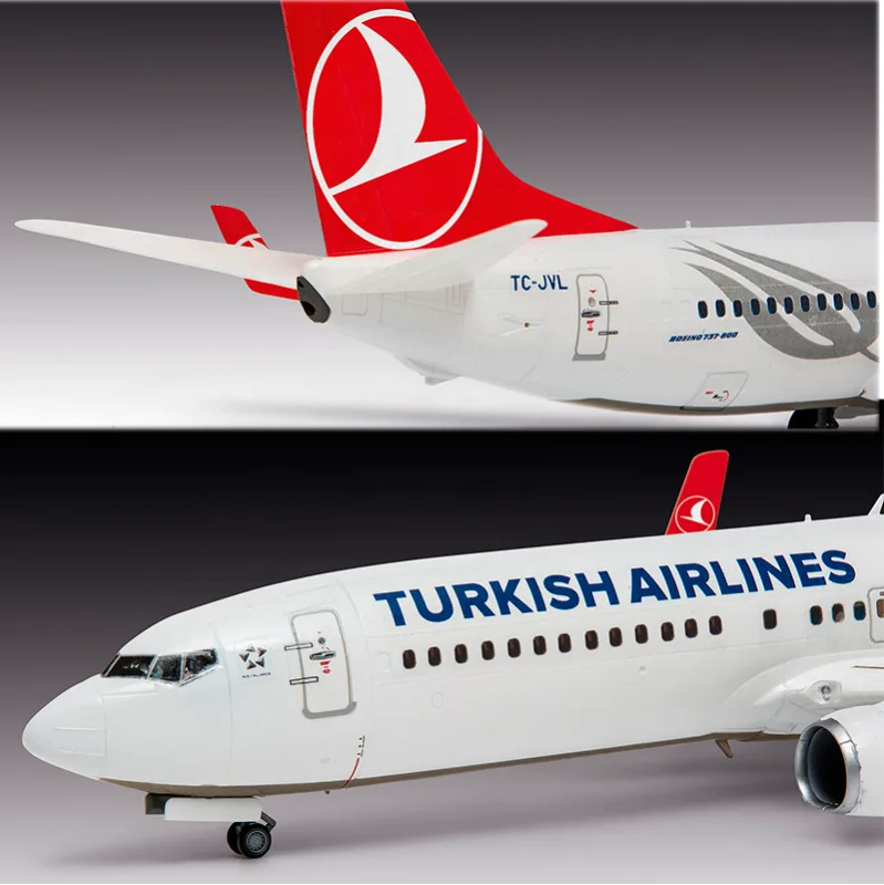 Product image 4: Revell Boeing 737-800 Turkish Airlines Airplane 1:144