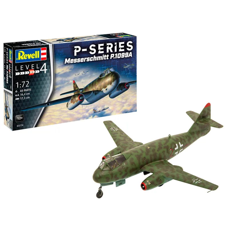 Product image 2: Revell Messerschmitt P.1099A Airplane 1:72