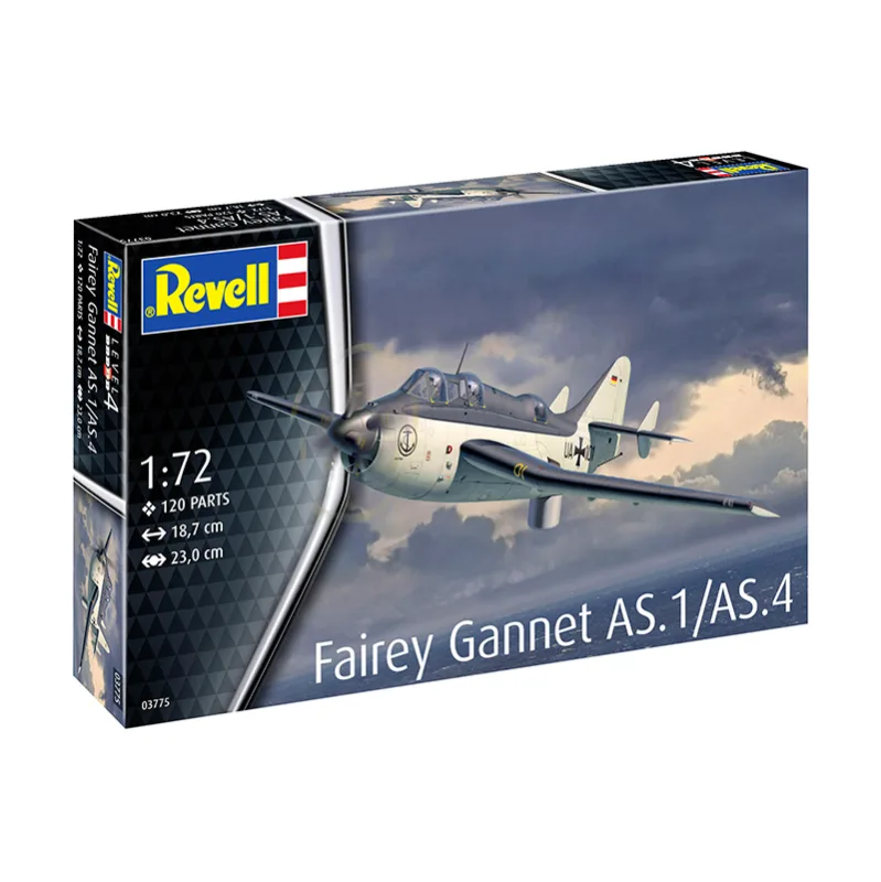 Product image 3: Revell Fairey Gannet AS.1/AS.4 Airplane 1:72