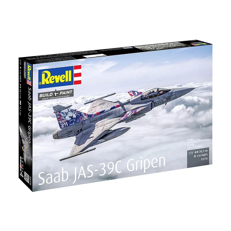Revell Avión Saab JAS-39C Gripen 1:72