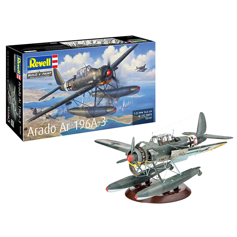 Revell Avión Arado Ar196A-3 Seaplane 1:32
