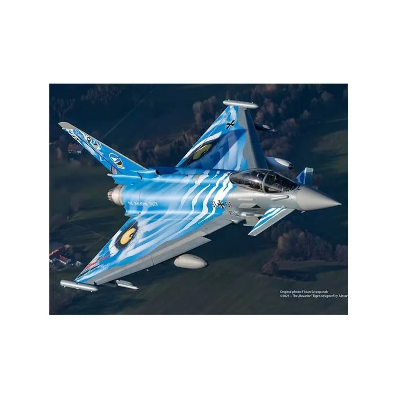 Product image 2: Revell Eurofighter Typhoon The Bavarian Tiger 21 Aircraft 1:72
