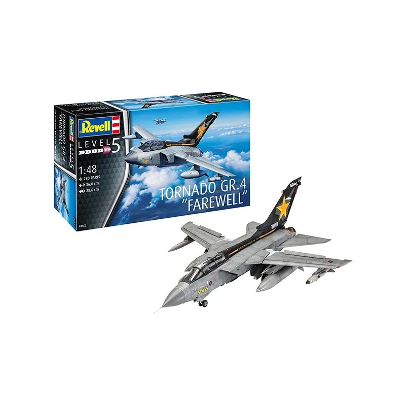 Imagen del producto 2: Revell Maqueta Avión Tornado GR.4 Farewell" 1:48"