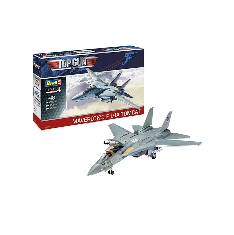 Product image 2: Revell Maverick's F-14A Tomcat Top Gun" Aircraft Model 1:48"