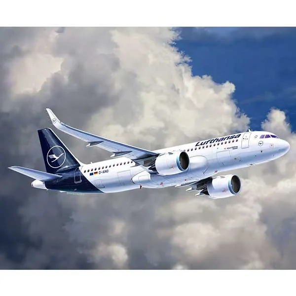 Revell Maqueta Avión Airbus A320neo "Lufthansa" New Livery 1:144