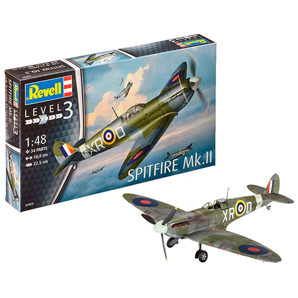 Revell Maqueta Avión Spitfire Mk.II 1:48
