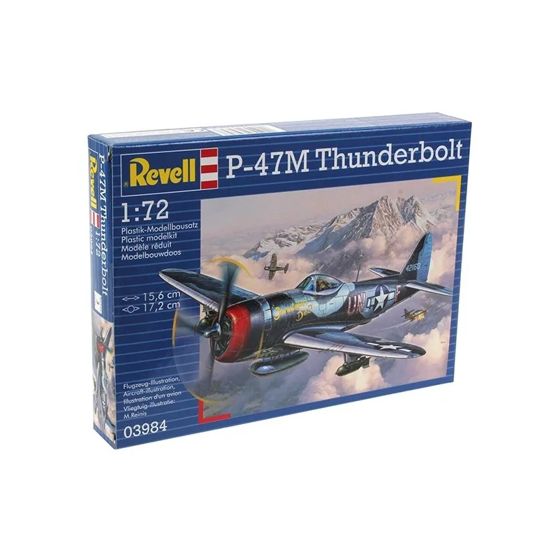 Imagen del producto 4: Revell Maqueta Avión P-47 M Thunderbolt 1:72