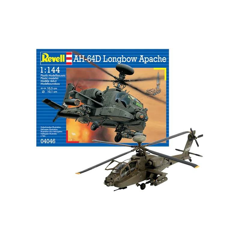 Product image 2: Revell Helicopter Model AH-64D Longbow Apache 1:144
