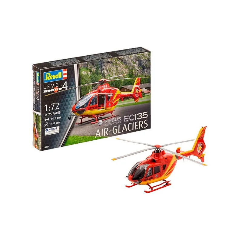 Immagine del prodotto 4: Revell Modellino Elicottero Airbus EC135 "Air-Glaciers" 1:72