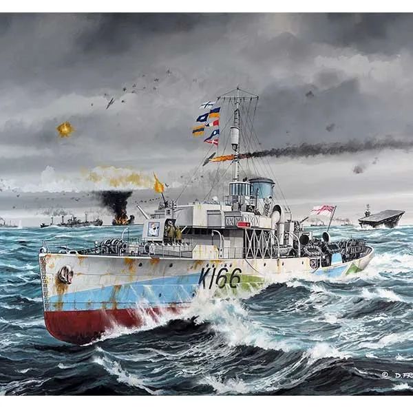 Revell Modellino Nave Flower Class Corvette "HMCS Snowberry" 1:144