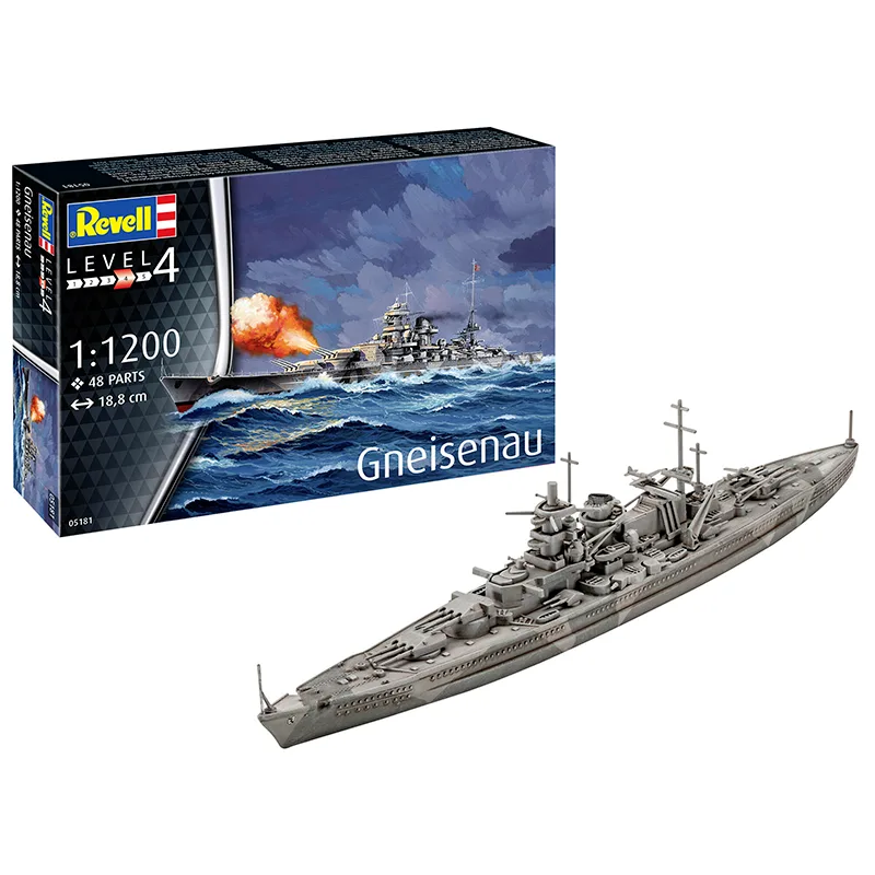 Revell Modellino Corazzata Gneisenau 1:1200