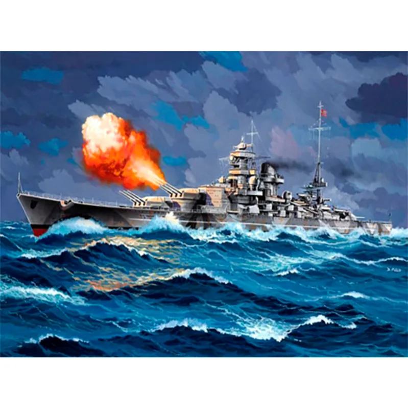 Product image 4: Revell Model Battleship Gneisenau 1:1200