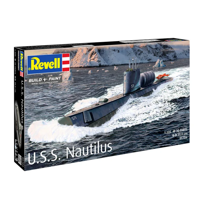 Product image 2: Revell Submarine U.S.S. Nautilus 1:305