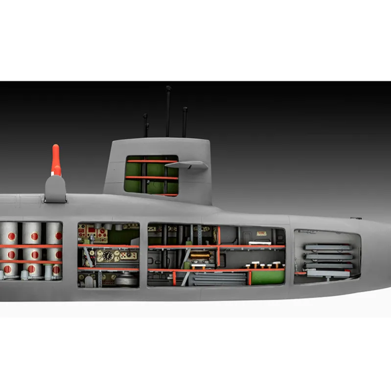 Product image 4: Revell Submarine S.S.B. Abraham Lincoln 1:253