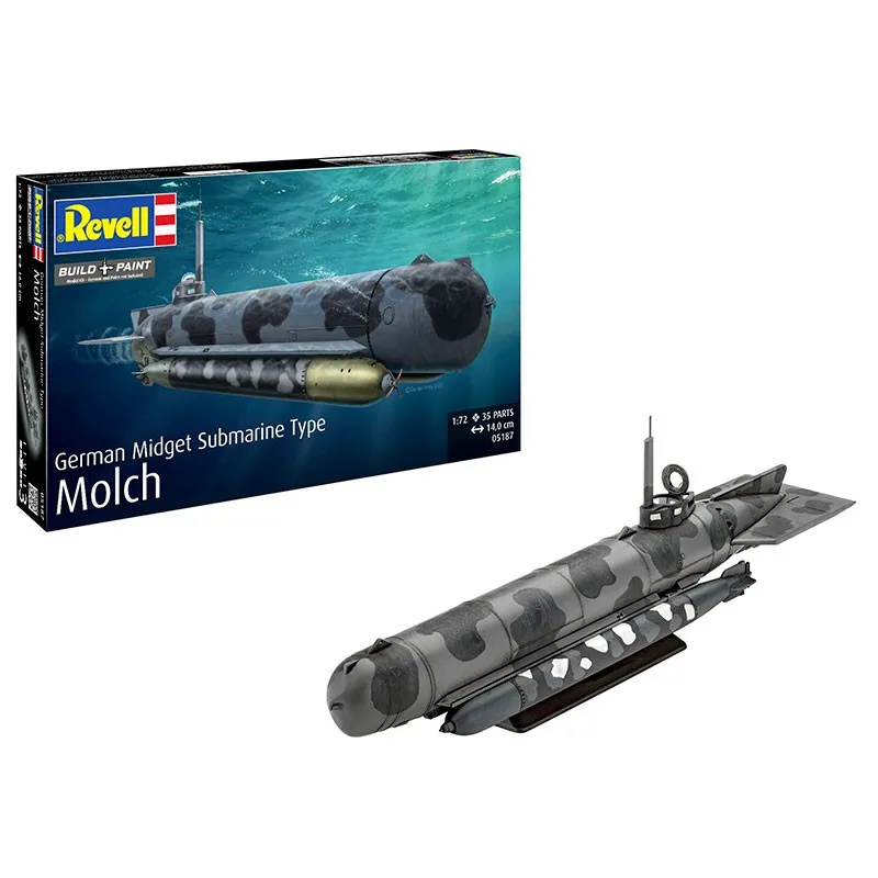 Revell German Submarine Type Molch 1:72