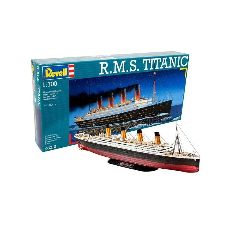 Imagen del producto 2: Revell Maqueta Barco R.M.S. Titanic 1:700