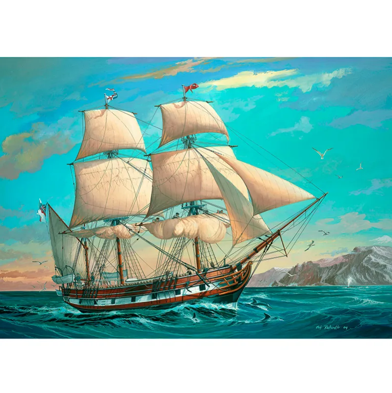 Product image 3: Revell Model H.M.S. Beagle 1:96