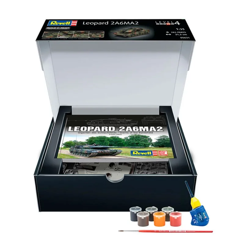 Immagine del prodotto 6: Revell Carro armato 70 Years Bundeswehr: Leopard 2 A6A2 "Exclusive Edi 1:35