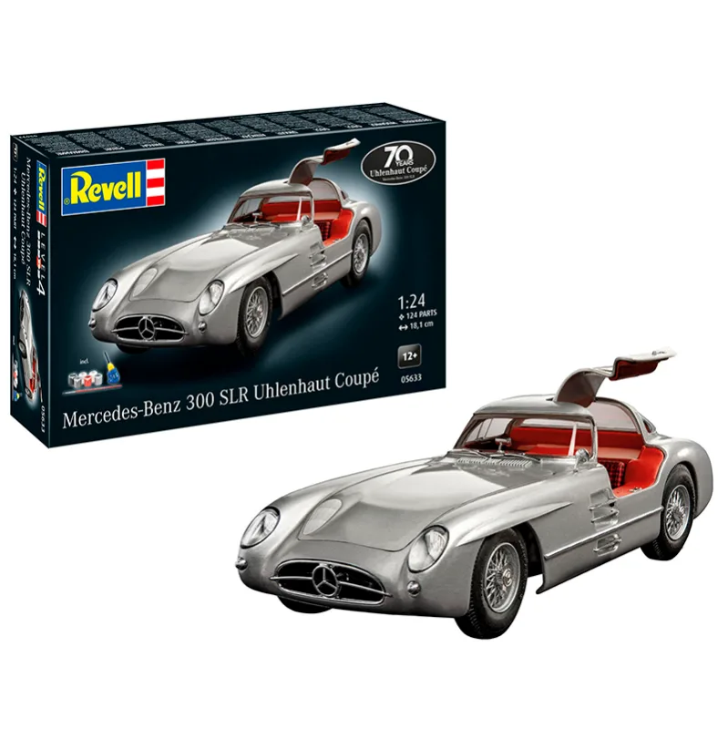 Immagine del prodotto 2: Revell Modellino con acc. Auto Mercedes Benz 300 SLR- 70 Years of Uhlenhaut Coup 1:24