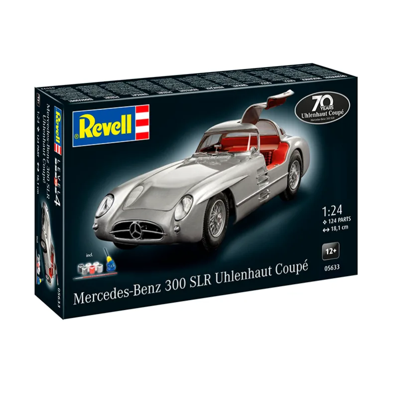 Immagine del prodotto 3: Revell Modellino con acc. Auto Mercedes Benz 300 SLR- 70 Years of Uhlenhaut Coup 1:24