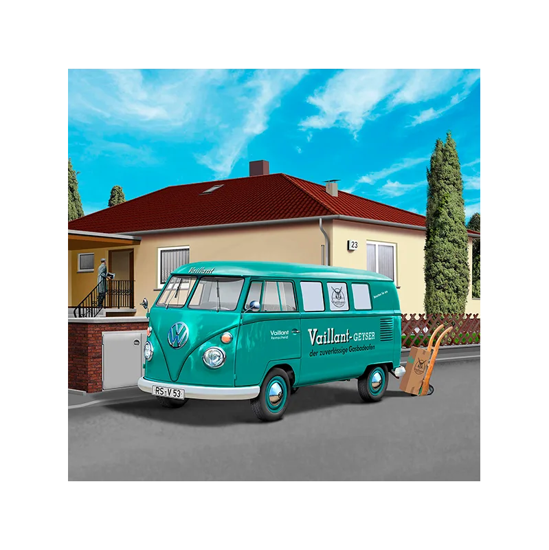 Imagen del producto 2: Revell Maqueta con acc. Furgoneta VW T1 Bus "150 Years of Vaillant" 1:24