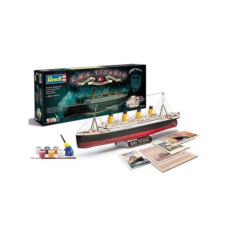 Immagine del prodotto 2: Revell Modellino con acc. Nave R.M.S. Titanic 100th Ann. 1:400