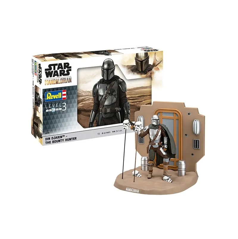 Product image 2: Revell Star Wars Bounty Hunter The Mandalorian Model Kit 1:9