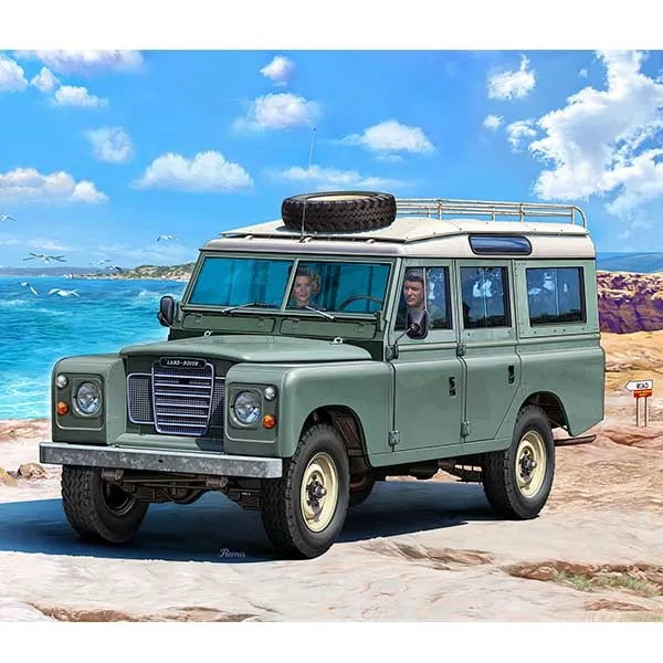 Revell Maqueta Coche Land Rover Series III LWB Station Wagon 1:24
