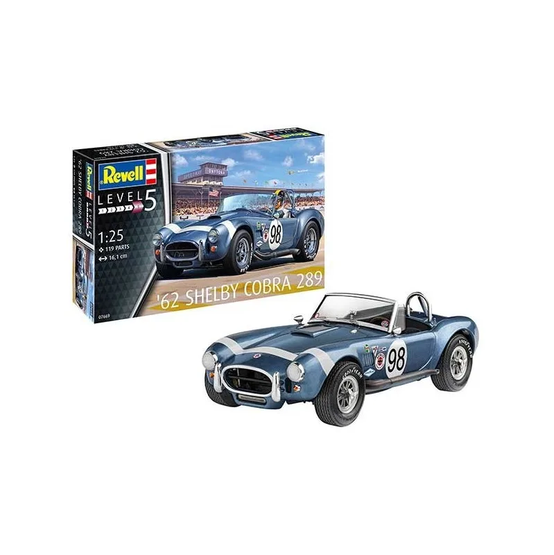 Imagen del producto 2: Revell Maqueta Coche 62 Shelby Cobra 289 1:25