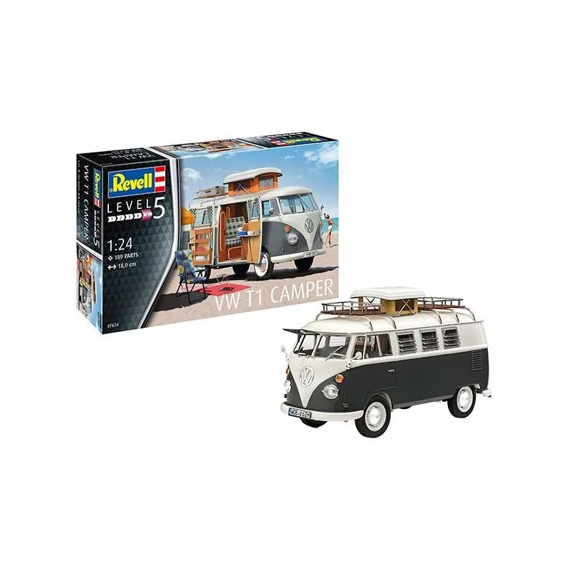 Product image 2: Revell Van Model VW T1 Camper 1:24