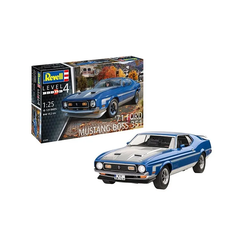 Product image 2: Revell Model 71 Car Ford Mustang Boss 351 1:25